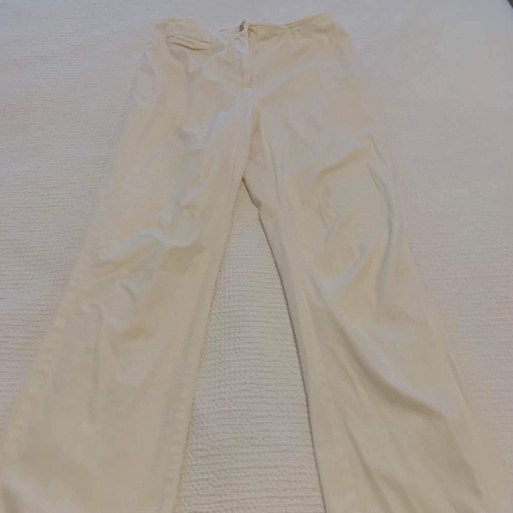 Cream pants, size 12, Jones New York